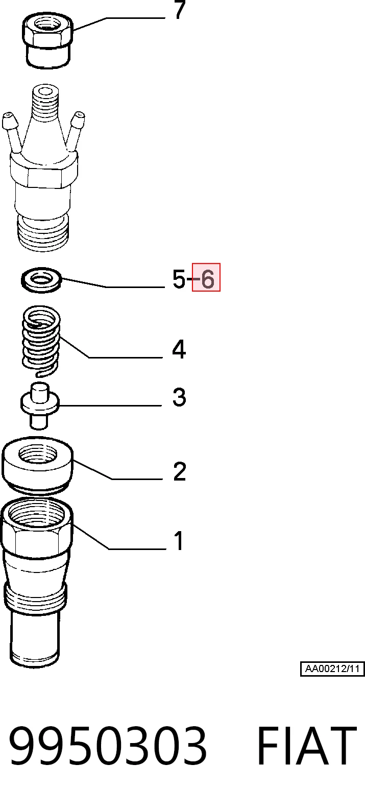9950303 Fiat/Alfa/Lancia