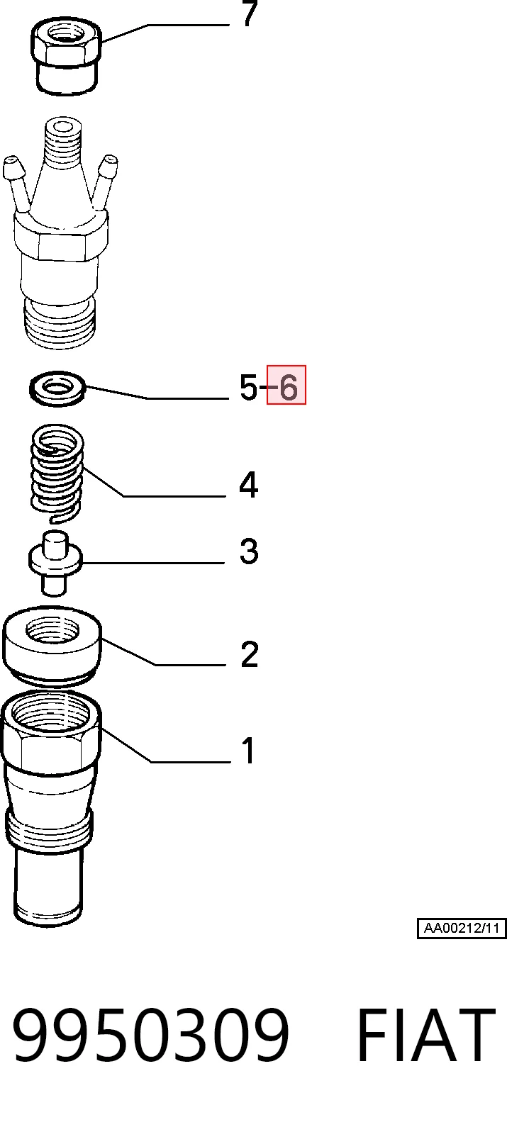 9950309 Fiat/Alfa/Lancia