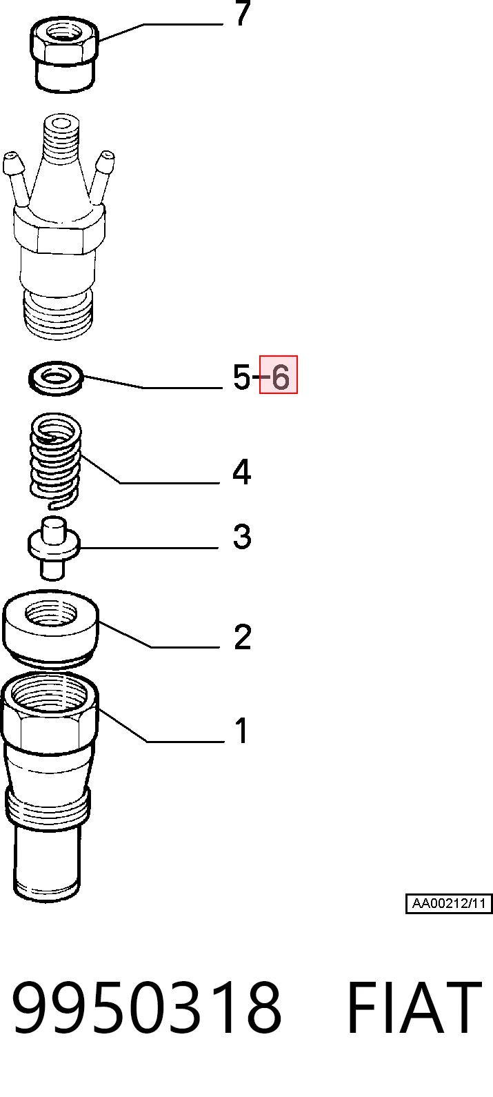 9950318 Fiat/Alfa/Lancia