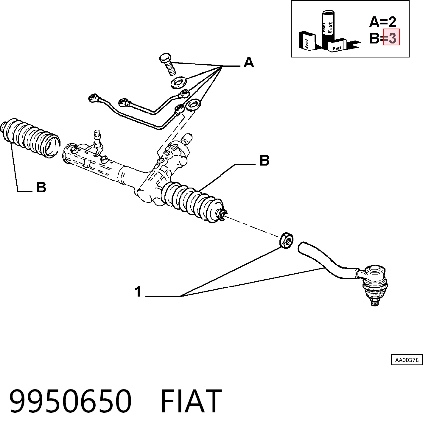 9950650 Fiat/Alfa/Lancia