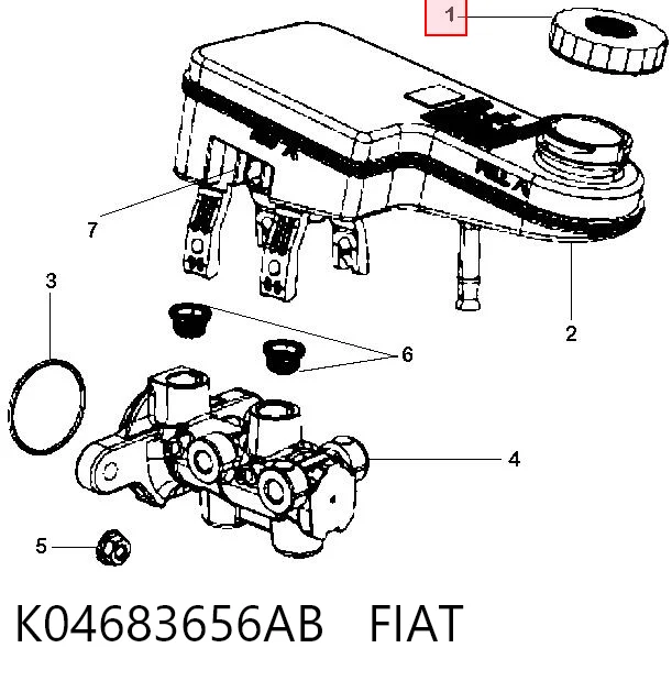 K04683656AB Fiat/Alfa/Lancia