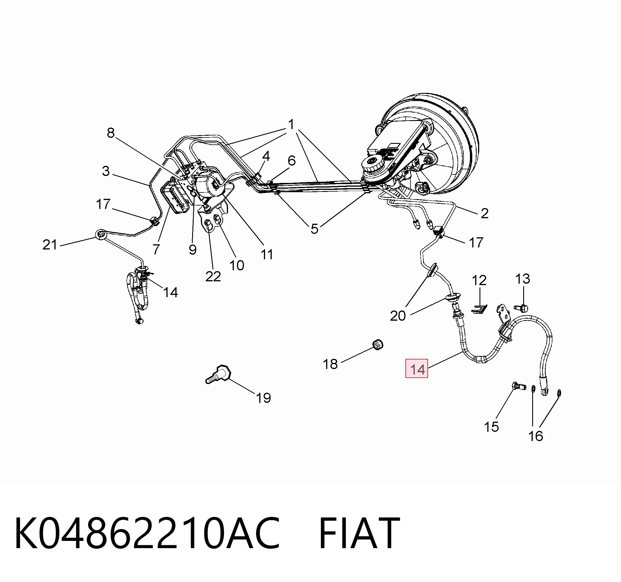 K04862210AC Fiat/Alfa/Lancia
