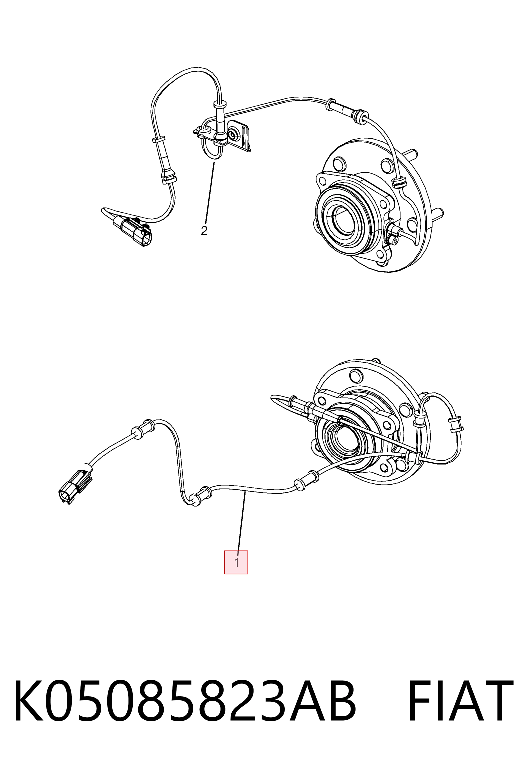 K05085823AB Fiat/Alfa/Lancia