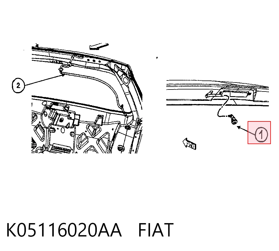 K05116020AA Fiat/Alfa/Lancia