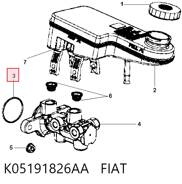 K05191826AA Fiat/Alfa/Lancia