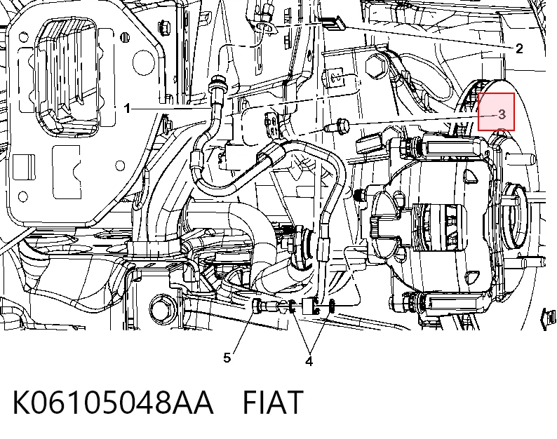 K06105048AA Fiat/Alfa/Lancia