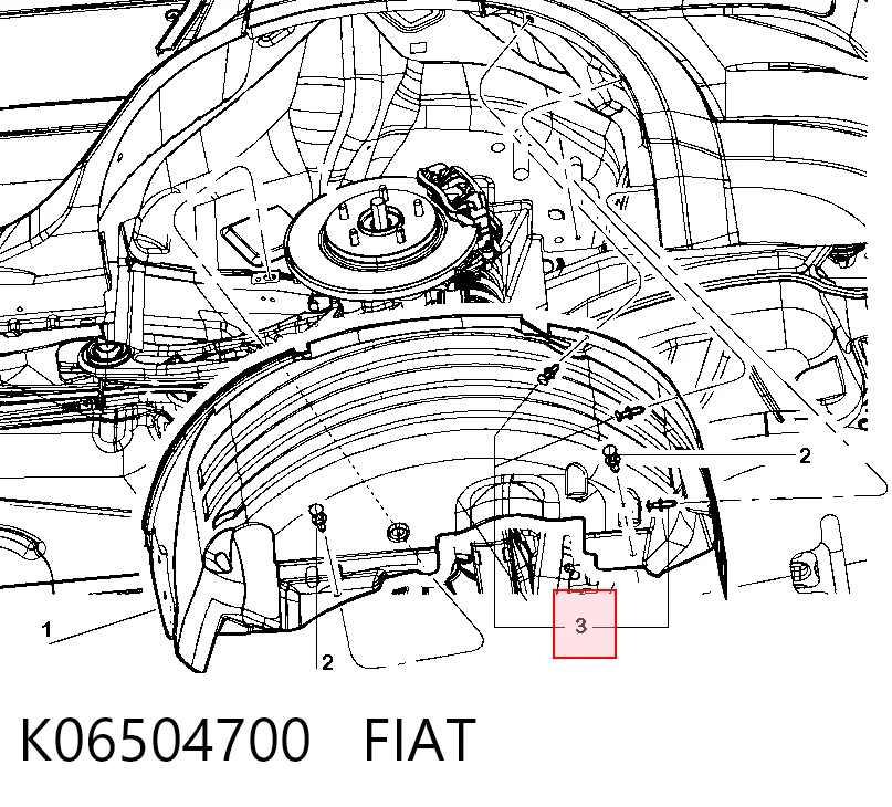 K06504700 Fiat/Alfa/Lancia