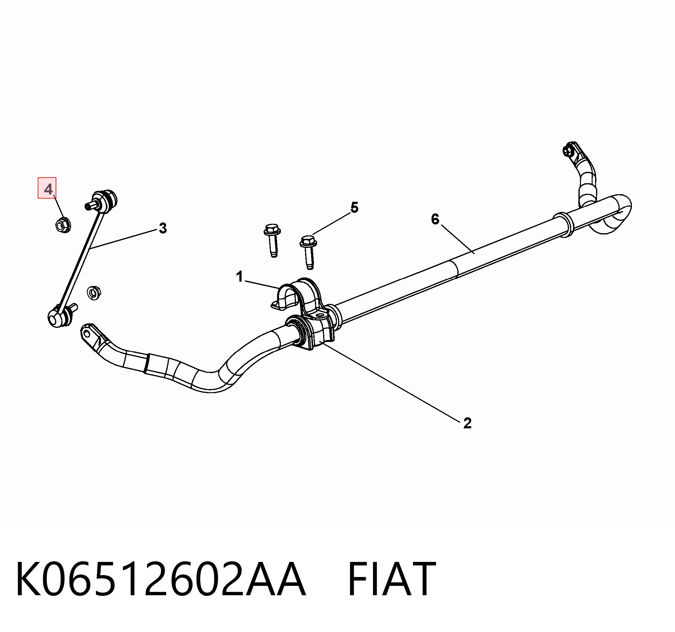 K06512602AA Fiat/Alfa/Lancia