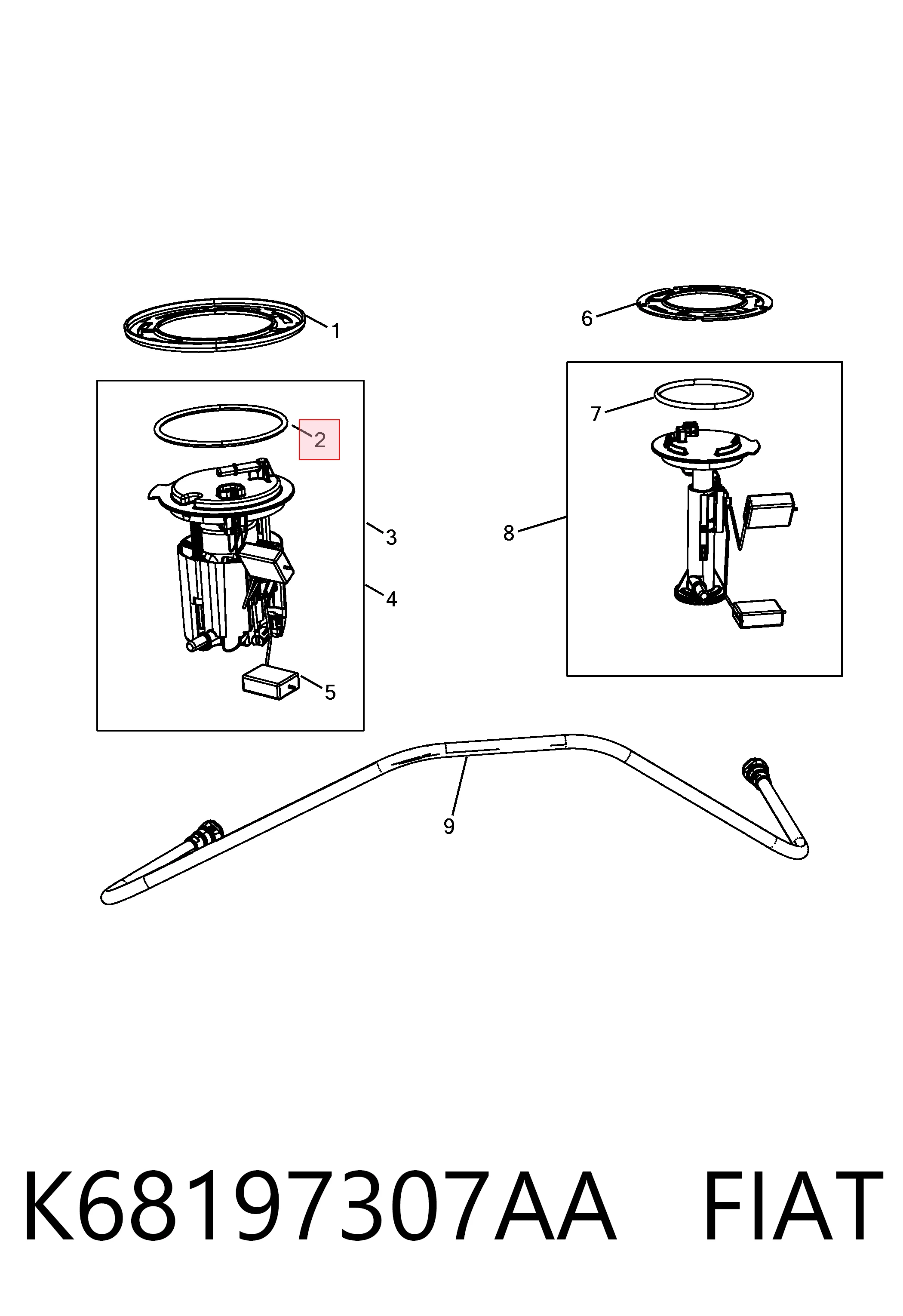 Vedante de sensor do nível de combustível/da bomba de combustível (tanque de combustível) Mitsubishi 52113610AB preço, a partir de 28,51 USD