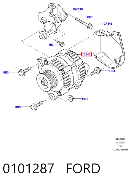 0101287 Ford