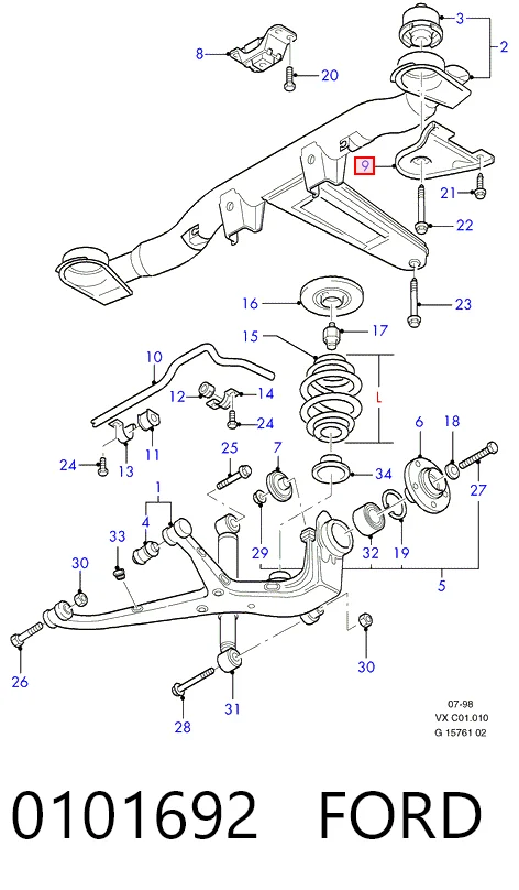 0101692 Ford