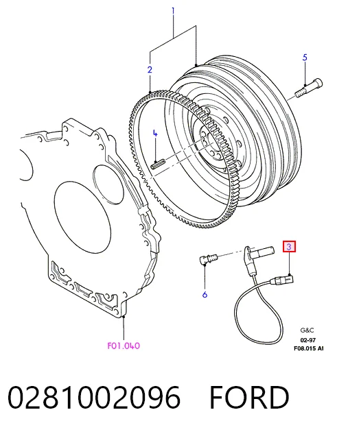 Sensor de posição (de revoluções) de cambota VAG 94460611500 preço, a partir de 45,97 USD