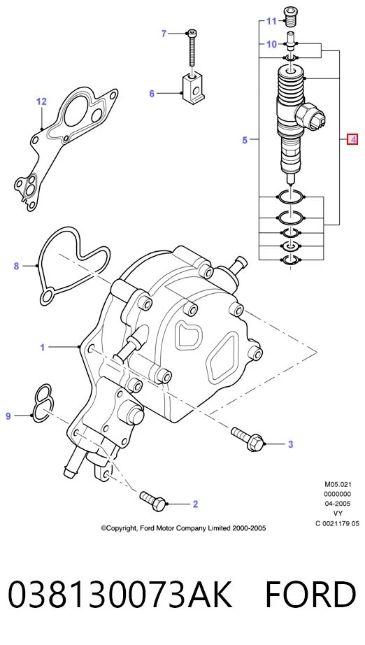 Compre 0986441504 Bosch Injetor de injeção de combustível