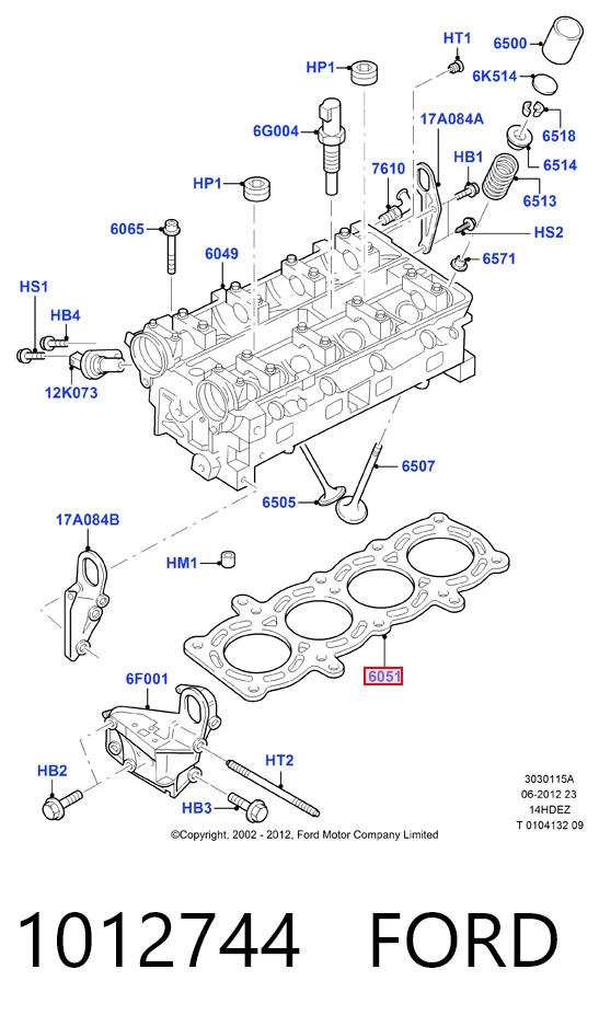 1012744 Ford