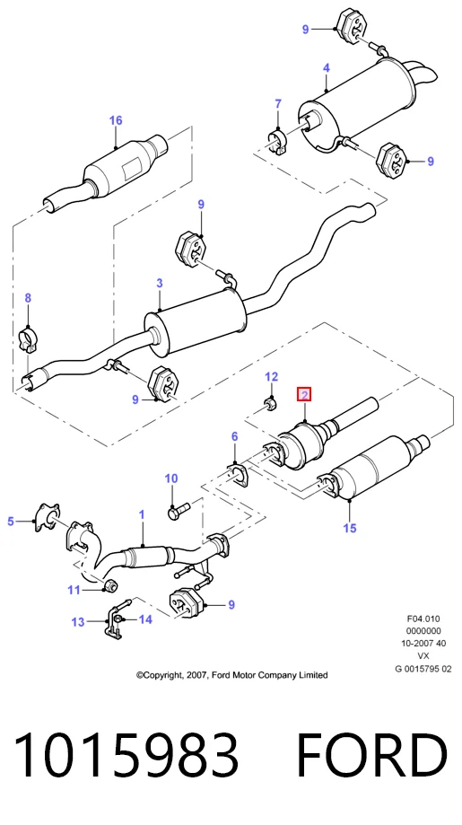 Convertidor - catalisador Volkswagen Sharan I 7M8, 7M9, 7M6