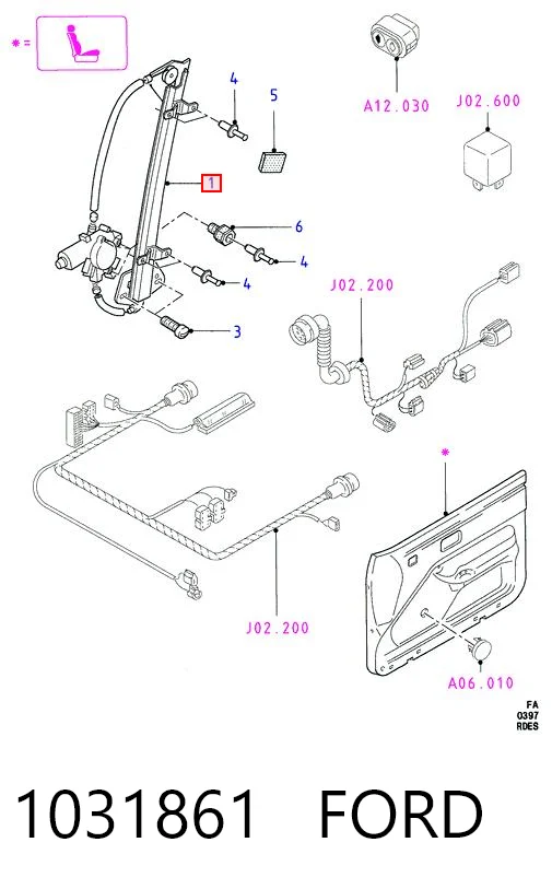  Ford Escort  (AVL)