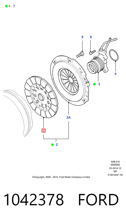  Mazda 8A0116460