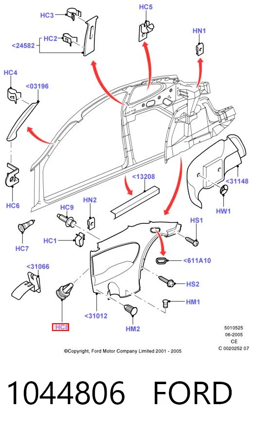 1044806 Ford 