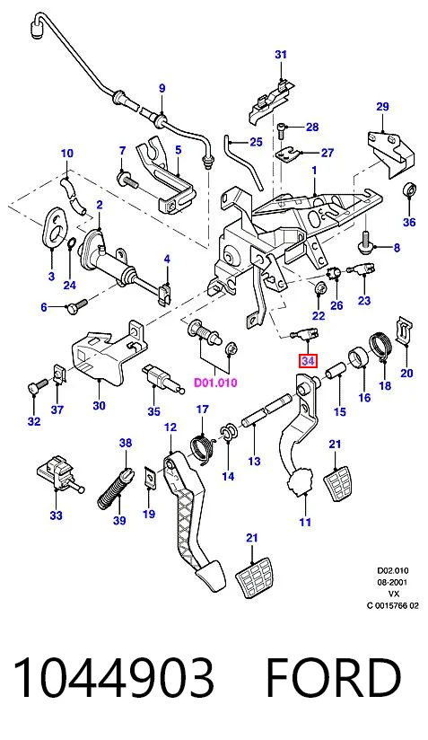 Sensor de ativação de embraiagem Land Rover XKB500090 preço, a partir de 9,35 USD