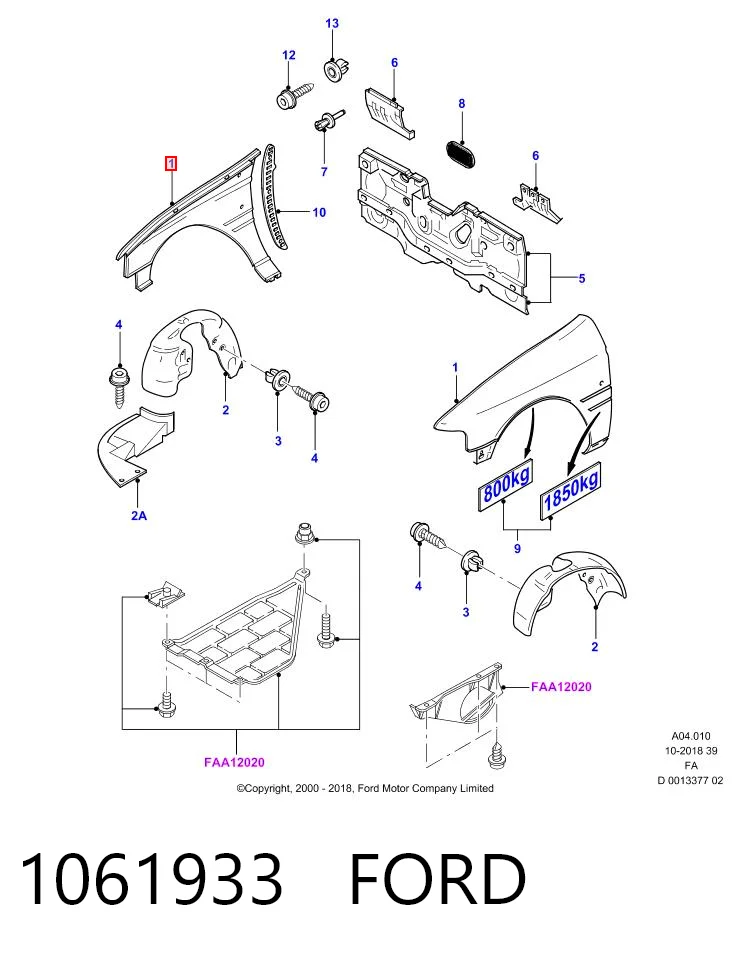 Escort  carrinha (1998-2000) original desde 91,90 €