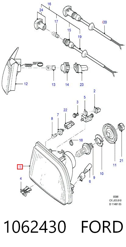 Compre LPA732 Magneti Marelli Luz esquerda