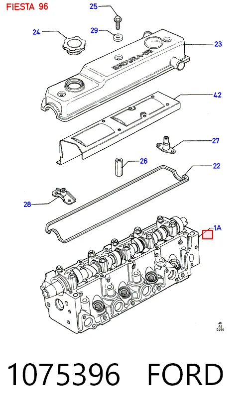 Cabeça de motor (CBC) para Ford Escort GAL