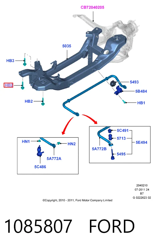 1085807 Ford