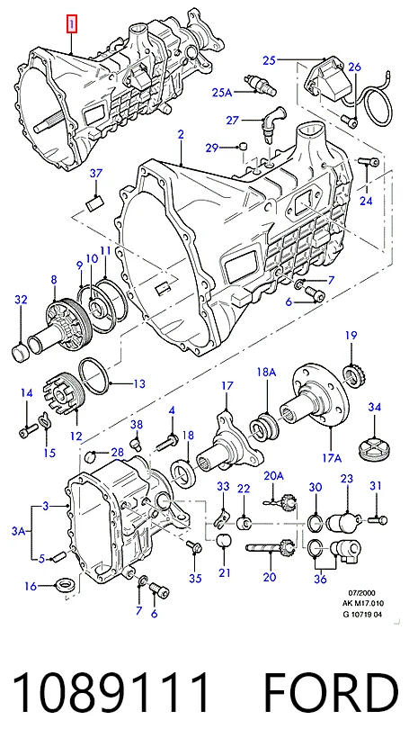 Caixa de Mudança montada (caixa mecânica de velocidades) Ford Transit  E ao melhor preço