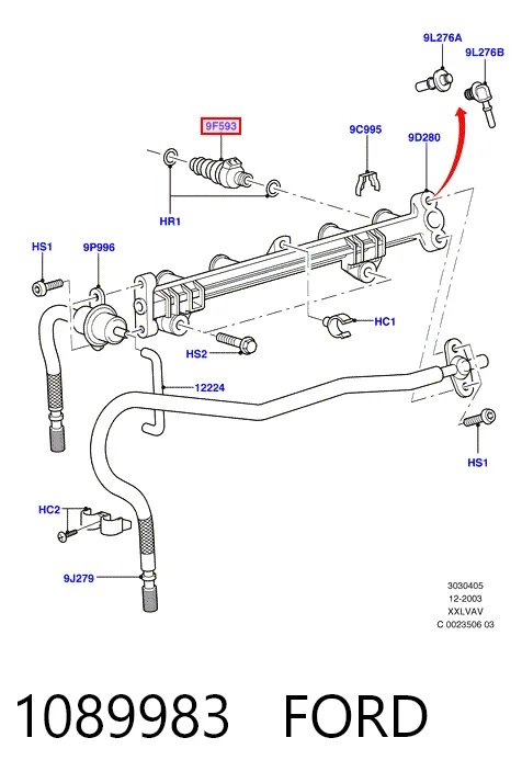 Compre Injetor de injeção de combustível Ford Fiesta 