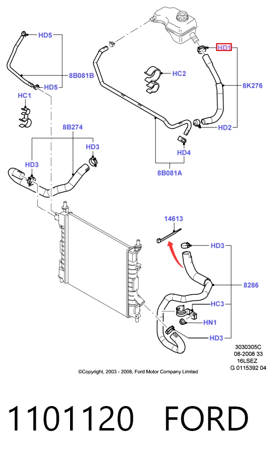  para Opel Kadett  (35, 36, 45, 46)