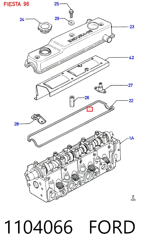  Cabeça de motor (CBC) Ford Escort VI hatchback (GAL) (1992 - 1995) VI