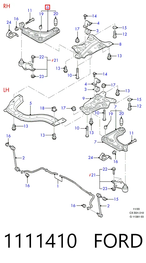 1111410 Ford