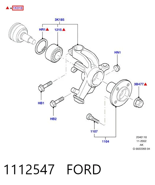 1112547 Ford