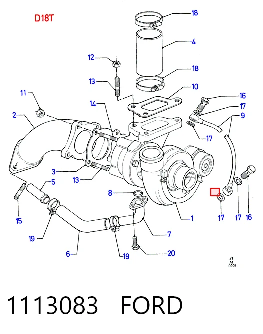 Vedante de tubo coletor de escape Ford Fiesta preço, a partir de 8,65 USD