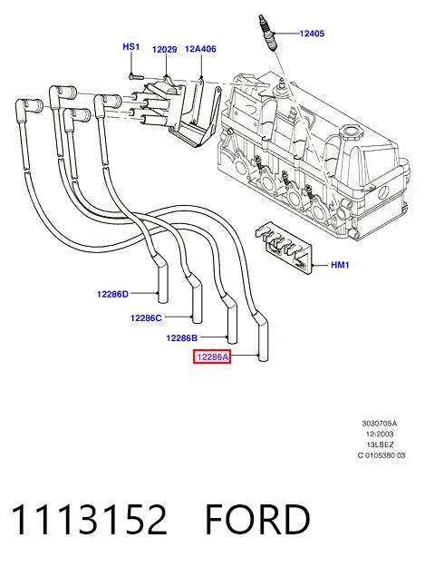 05856 Asam Fios de alta voltagem, kit