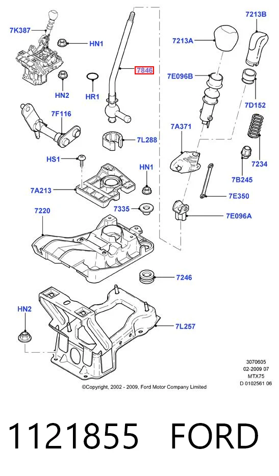 Avalanca de mudança para Ford Mondeo B4Y