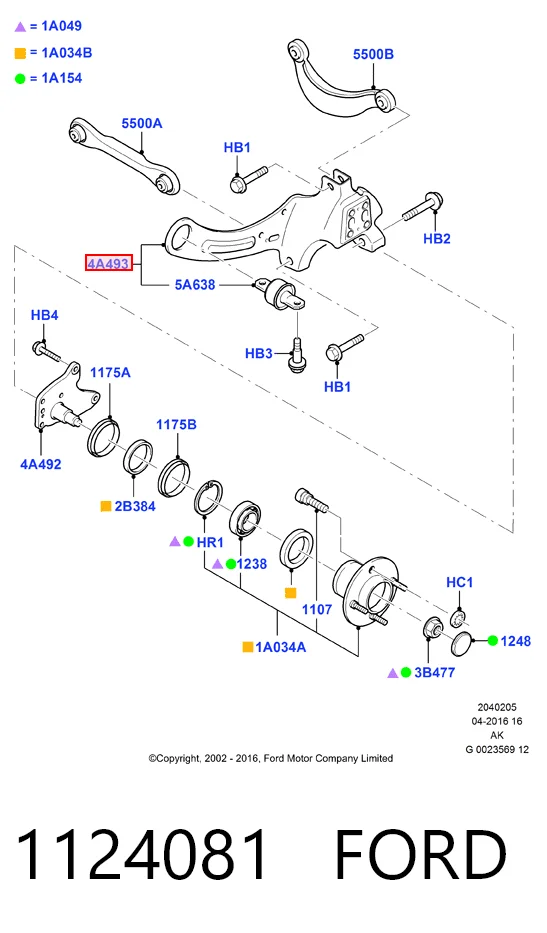 1124081 Ford