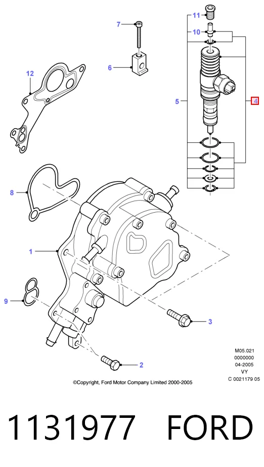 Compre 0986441504 Bosch Injetor de injeção de combustível