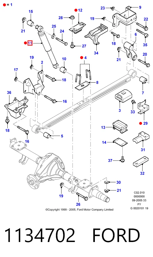 1134702 Ford