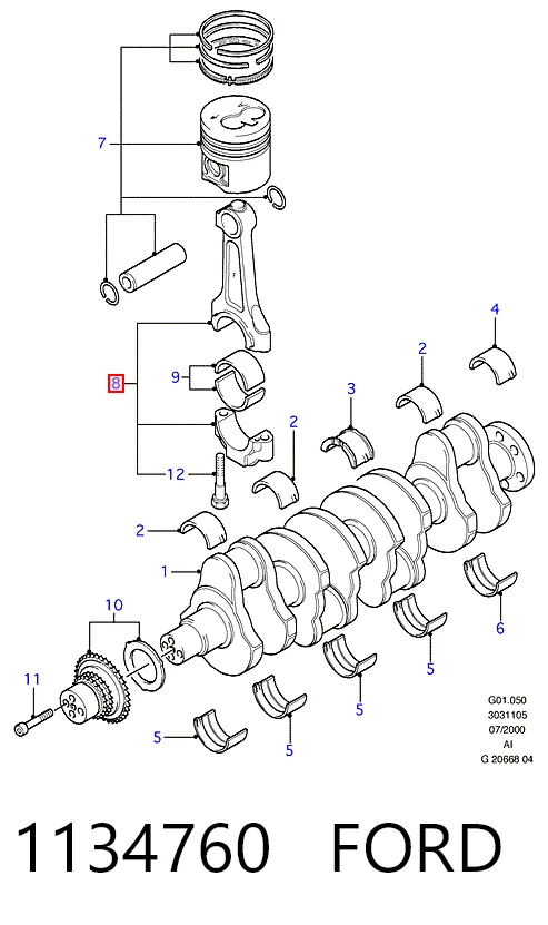 1134760 Ford
