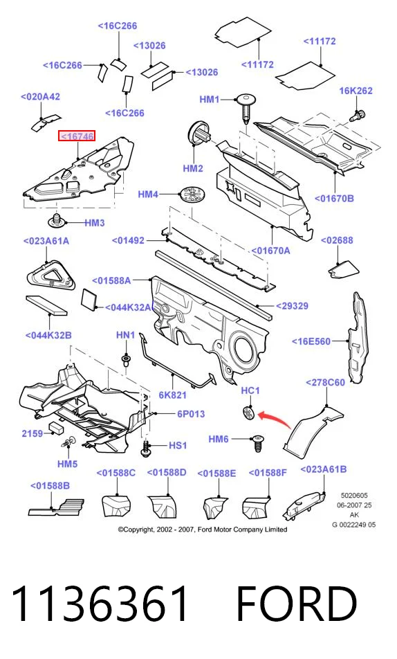Isolamento de ruído da capota Ford Focus preço, a partir de 48,29 USD