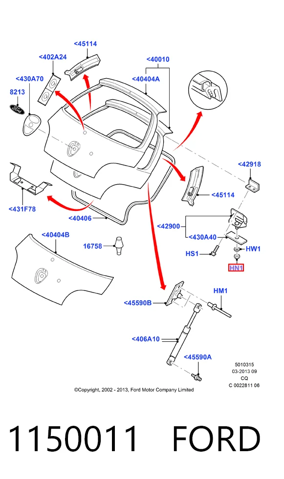 1150011 Ford