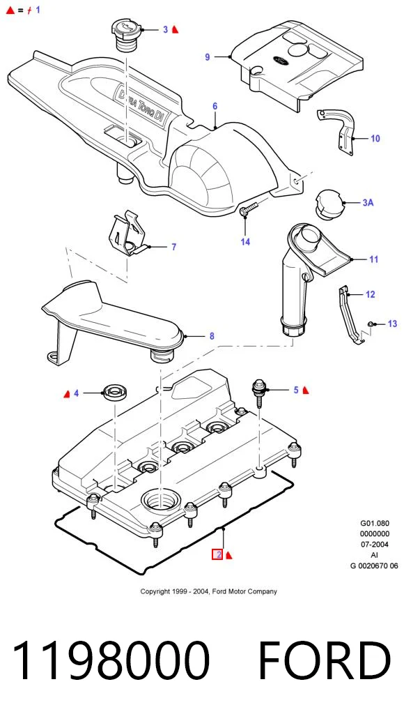 Vedante de tampa de válvulas de motor Land Rover LR004440 preço, a partir de 13,87 USD
