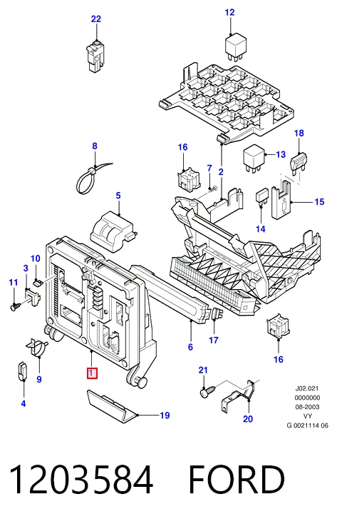 para Ford Galaxy (WGR)
