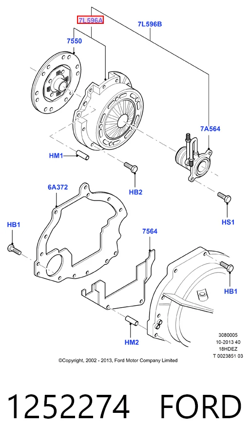  Ford Fiesta VI (CB1)