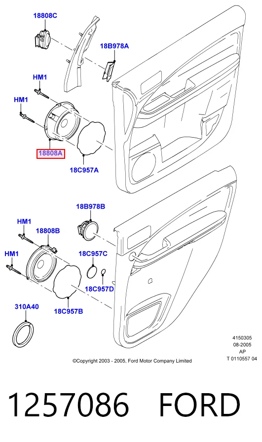 1257086 Ford