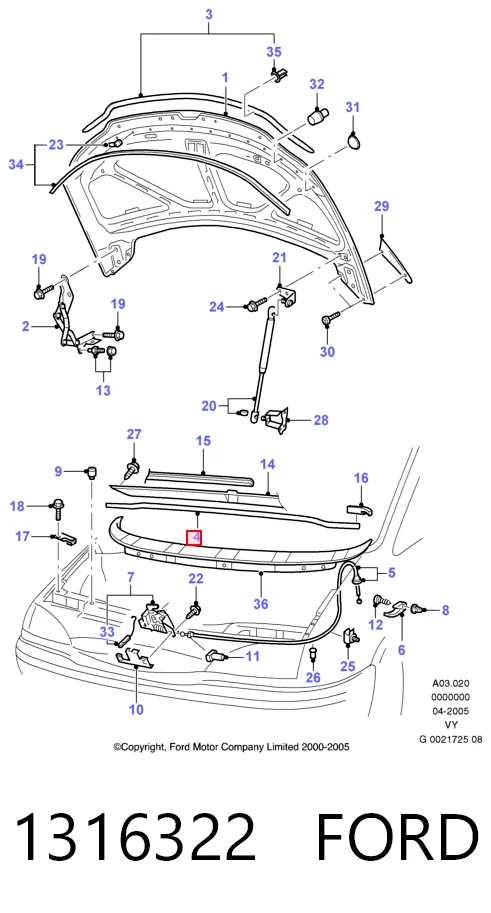 1316322 Ford