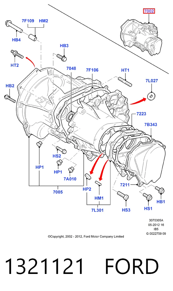 1321121 Ford