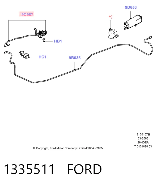  Isuzu 897105012Z