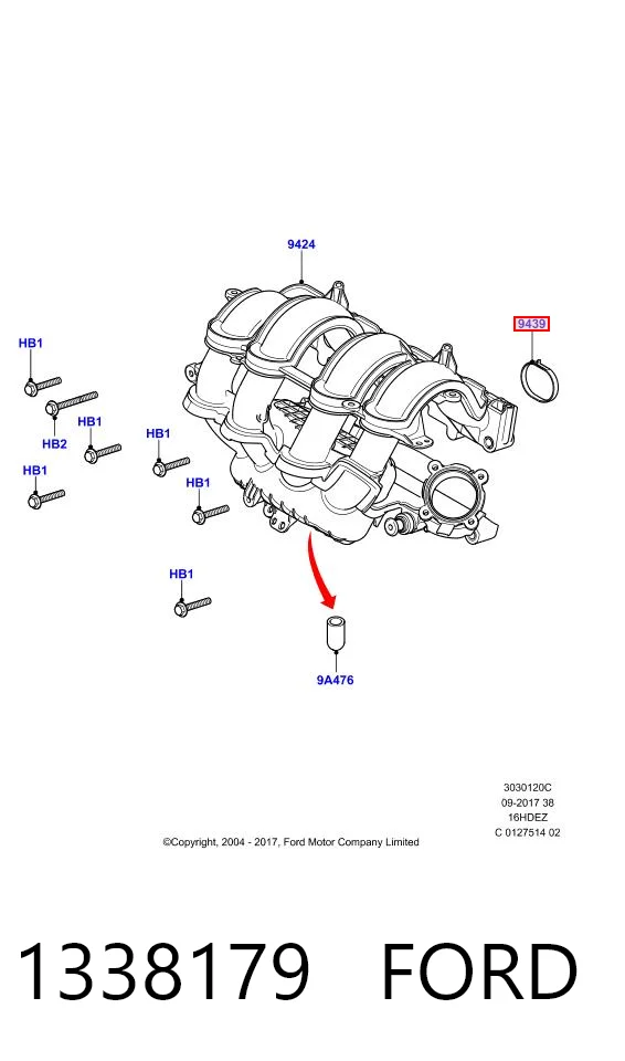  Ford Focus III (CB8)